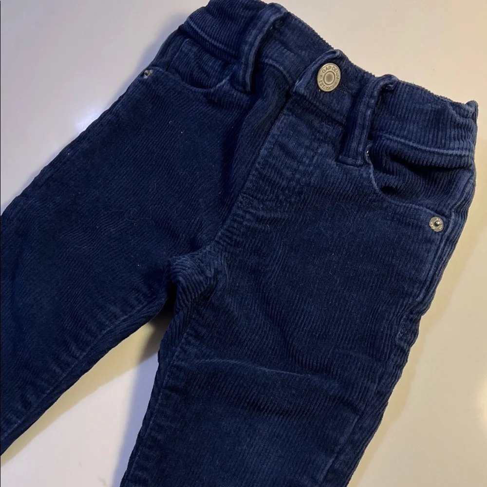 GAP and Children’s Place pants. Navy Corduroy and Nantucket Red 12-18 months